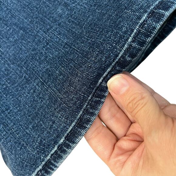 Lil Mother Lil Tomcat Roller Sneak Jeans 25 Petite Wide Sixth Sense Wash ALTERED - Picture 5 of 15